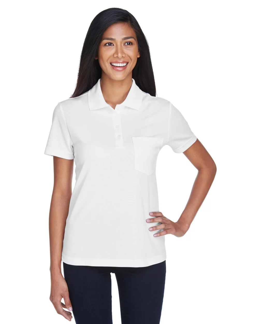 CORE 365 Ladies' Origin Performance Piqu? Polo with Pocket