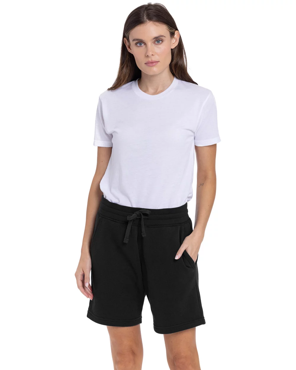 Short de survêtement en molleton unisexe de NEXT LEVEL APPAREL