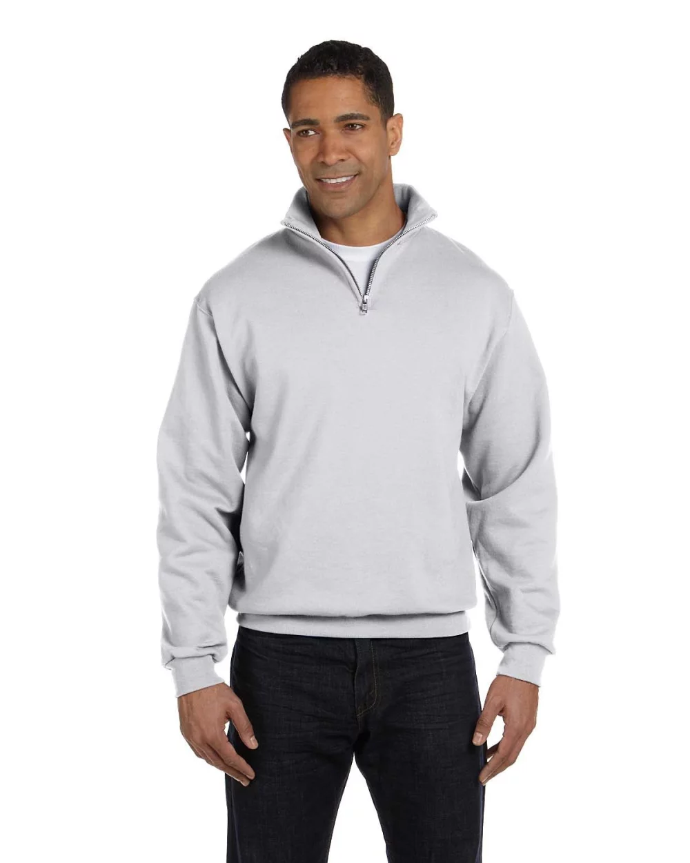 Sweatshirt à col montant quart de zip Jerzees Adult 8 oz. NuBlend®