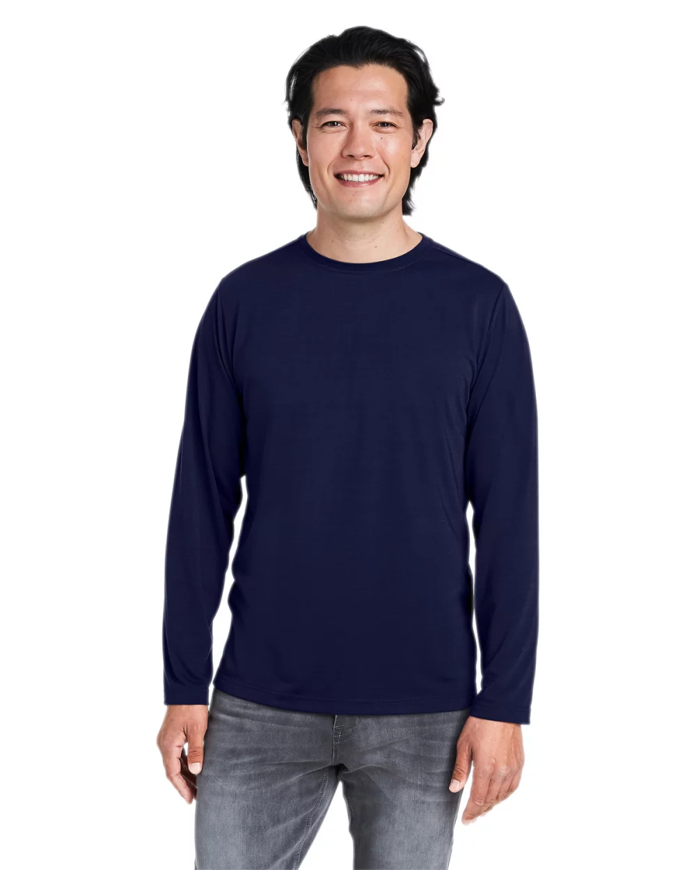 CORE 365 Adult Fusion ChromaSoft™ Performance Long-Sleeve T-Shirt