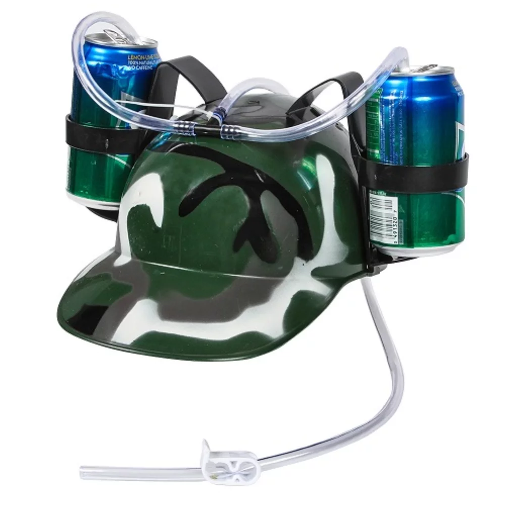 Casque de boisson camouflage