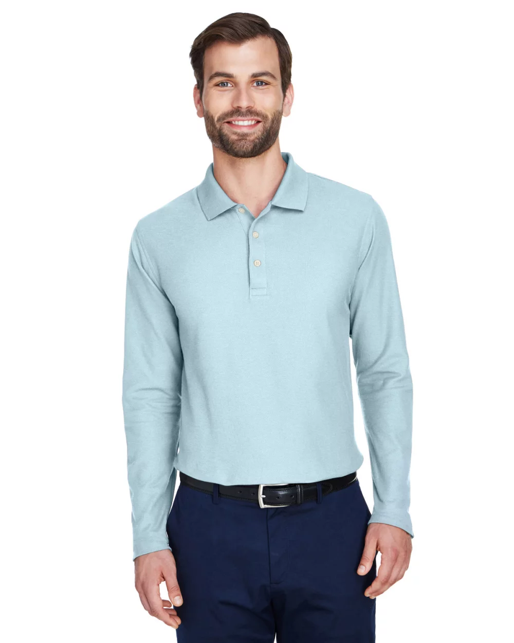 DEVON AND JONES Men's DRYTEC20™ Performance Long-Sleeve Polo