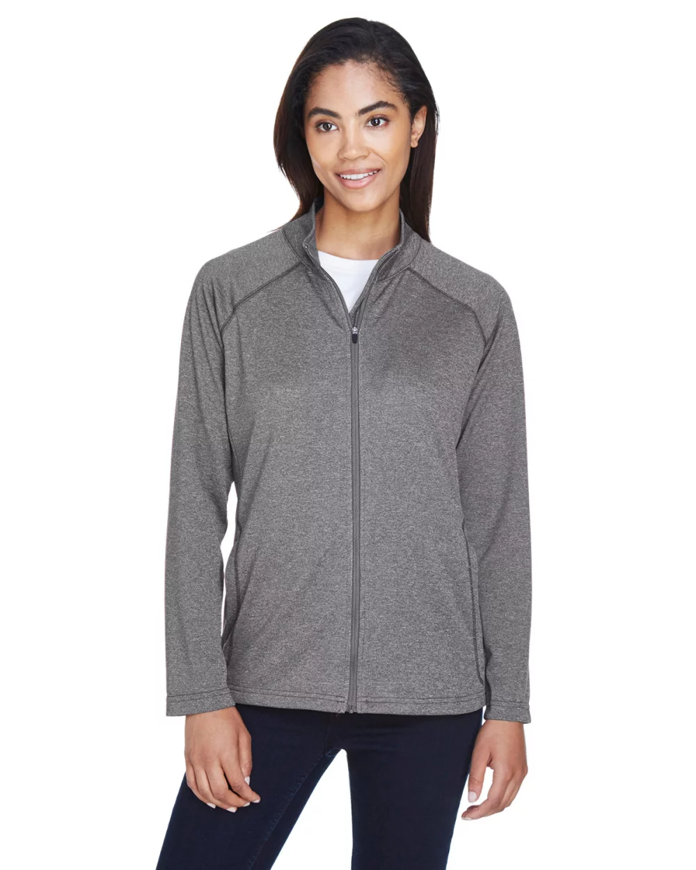 DEVON AND JONES Ladies' Stretch Tech-Shell® Compass Full-Zip