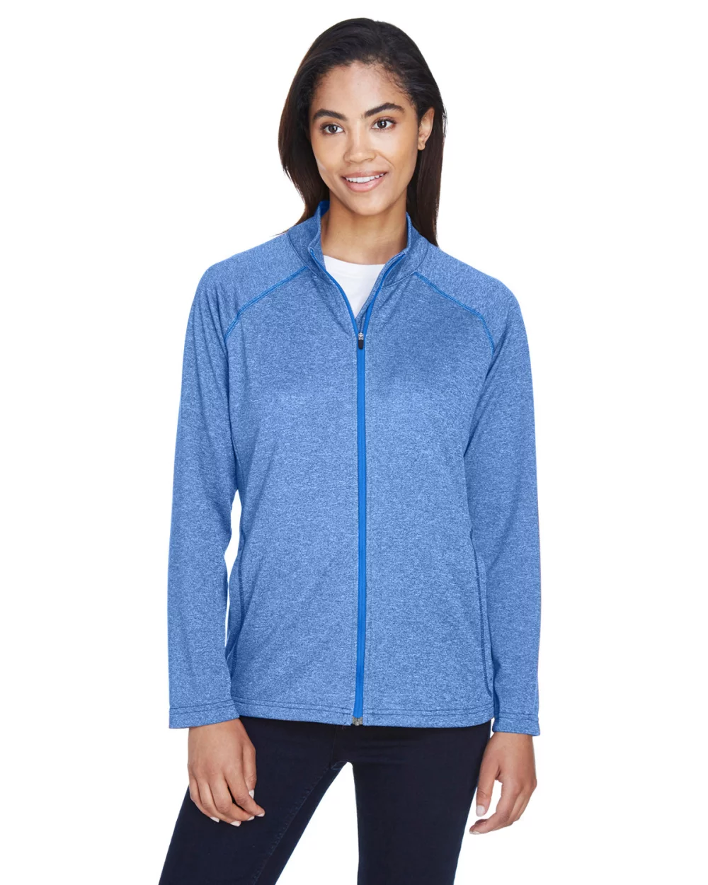 DEVON AND JONES Ladies' Stretch Tech-Shell® Compass Full-Zip