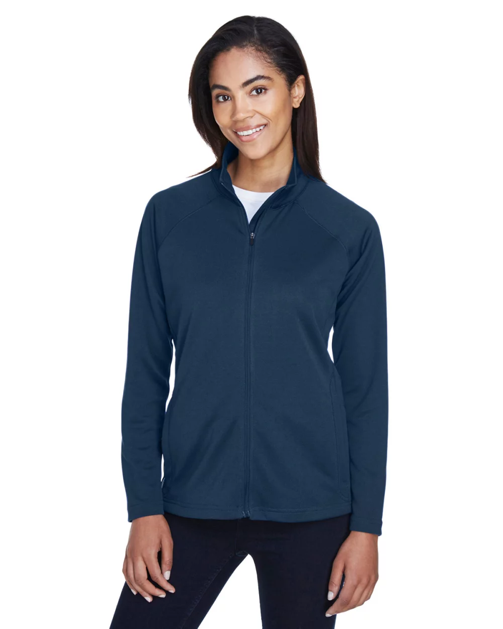DEVON AND JONES Ladies' Stretch Tech-Shell® Compass Full-Zip