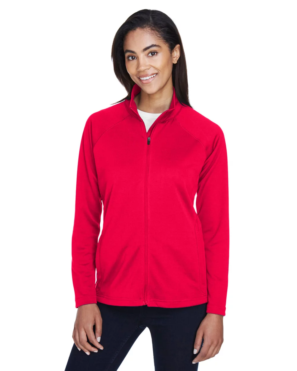 DEVON AND JONES Veste zippée intégrale pour femme en Stretch Tech-Shell® Compass