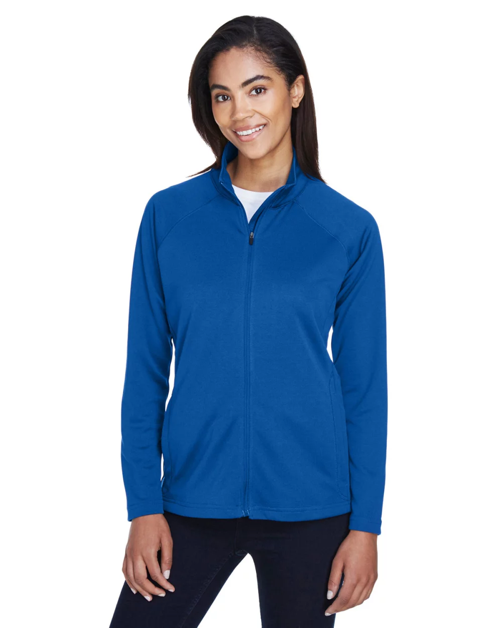 DEVON AND JONES Veste zippée intégrale pour femme en Stretch Tech-Shell® Compass