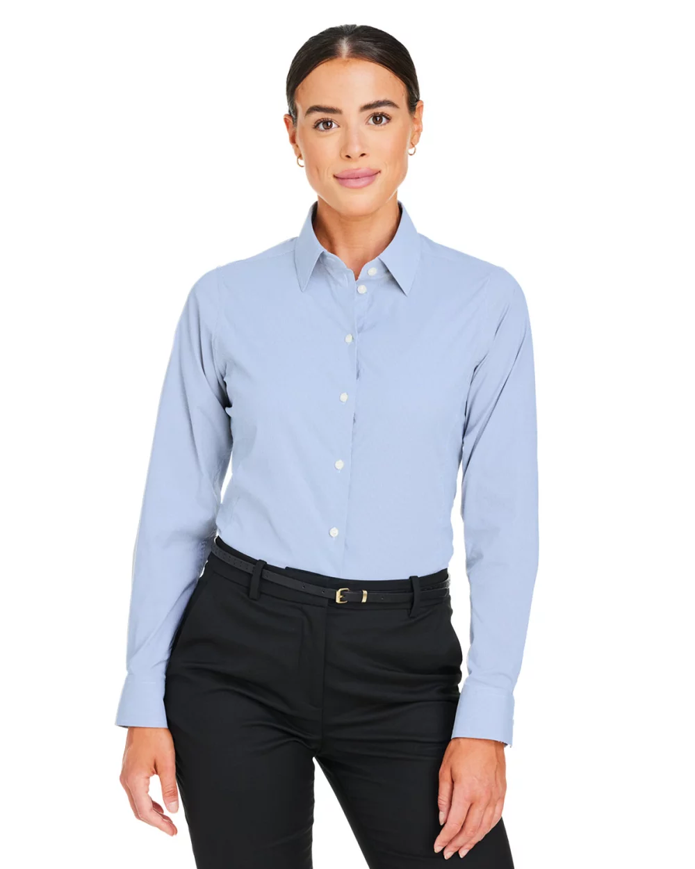 Chemise micro-rayée pour dames Devon and Jones CrownLux Performance®
