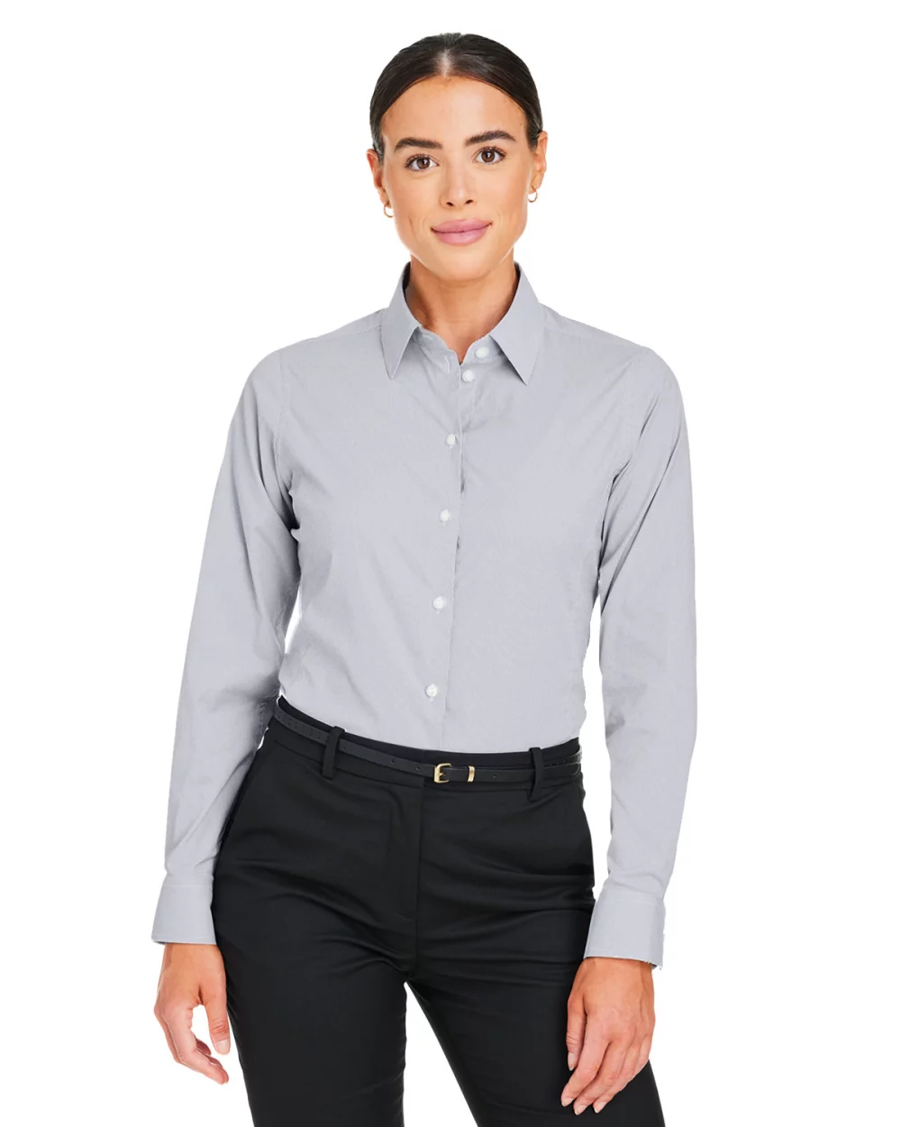 Chemise micro-rayée pour dames Devon and Jones CrownLux Performance®