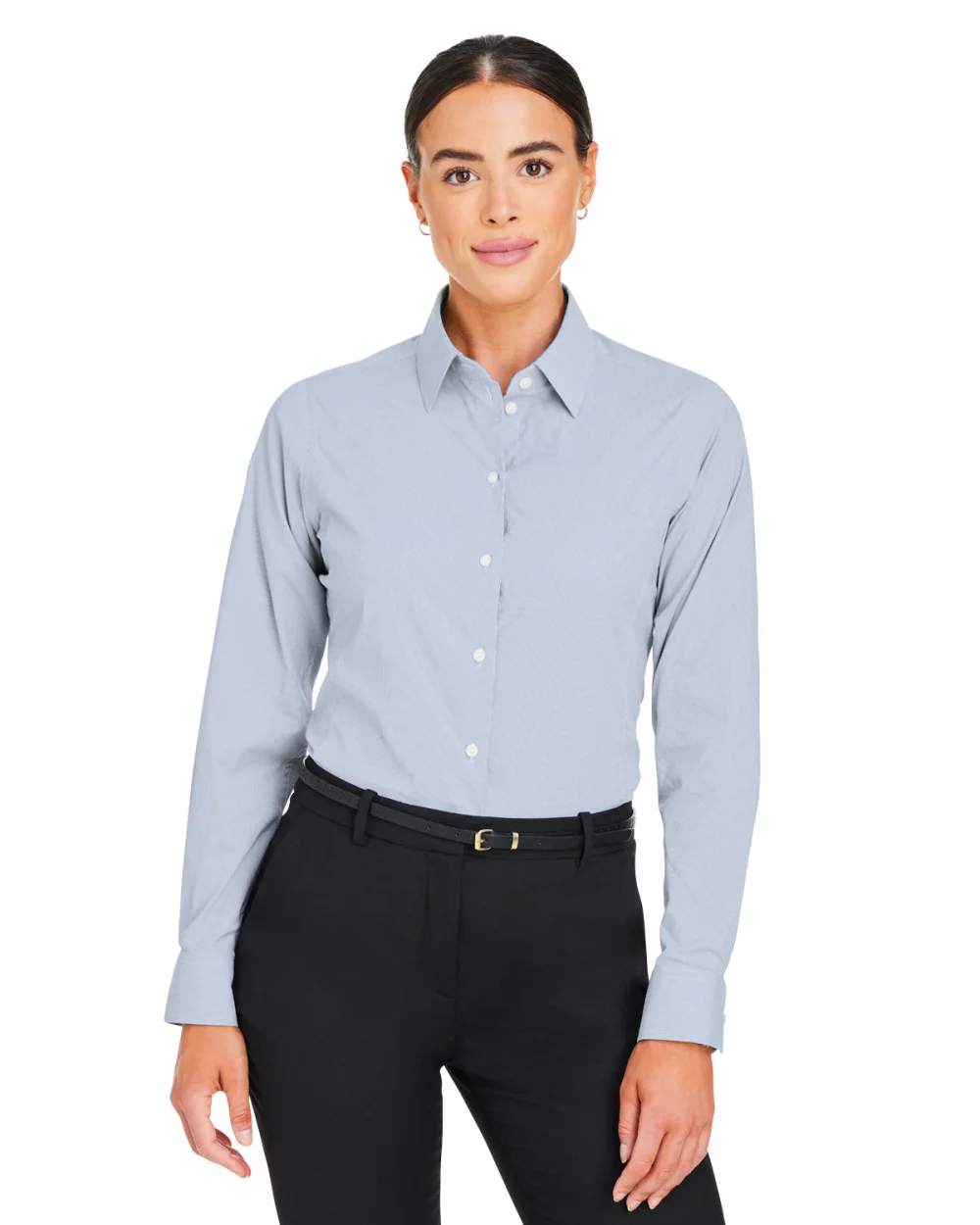 Chemise micro-rayée pour dames Devon and Jones CrownLux Performance®