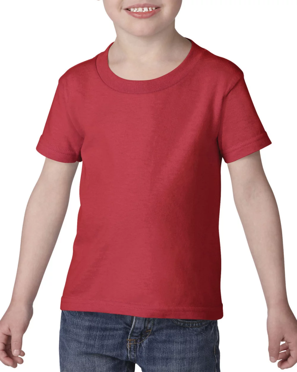 T-shirt en coton épais pour tout-petit de la marque Gildan.