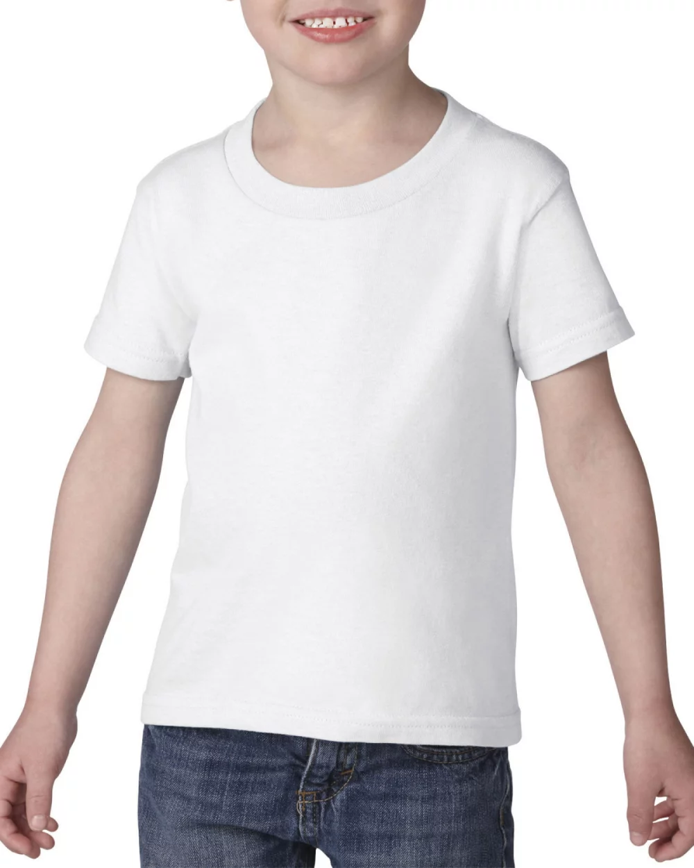 T-shirt en coton épais pour tout-petit de la marque Gildan.