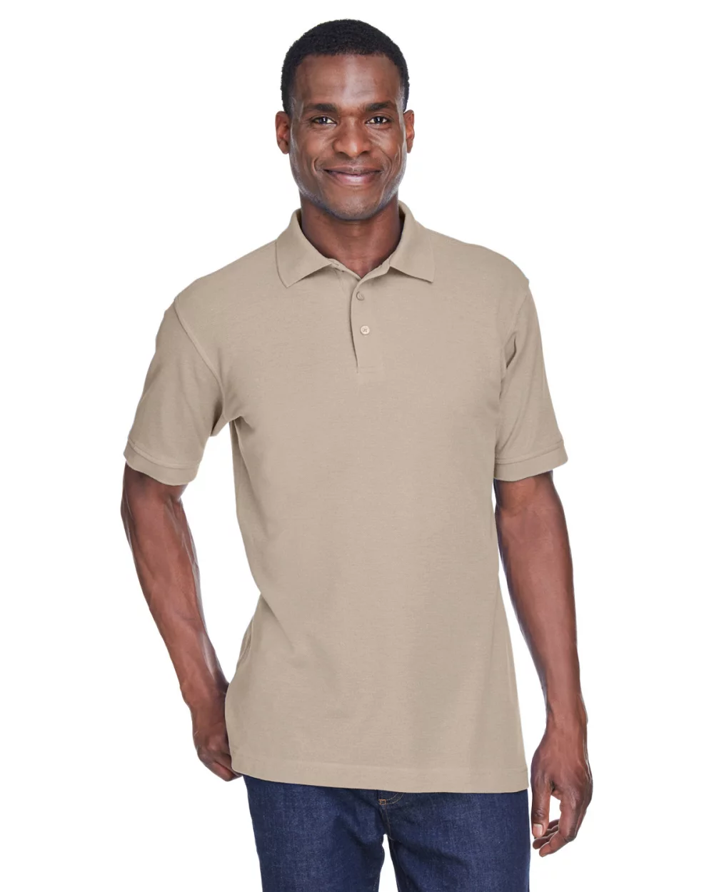 Harriton Men's Blend-Tek™ Polo