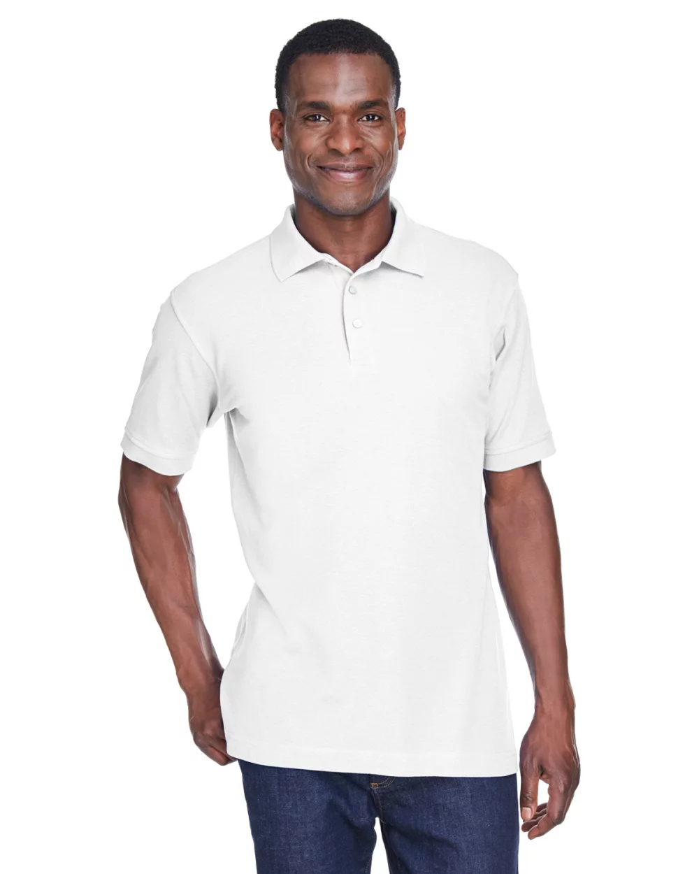 Harriton Men's Blend-Tek™ Polo