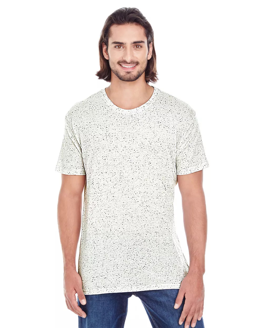 THREADFAST Men's Triblend Fleck Short-Sleeve T-Shirt