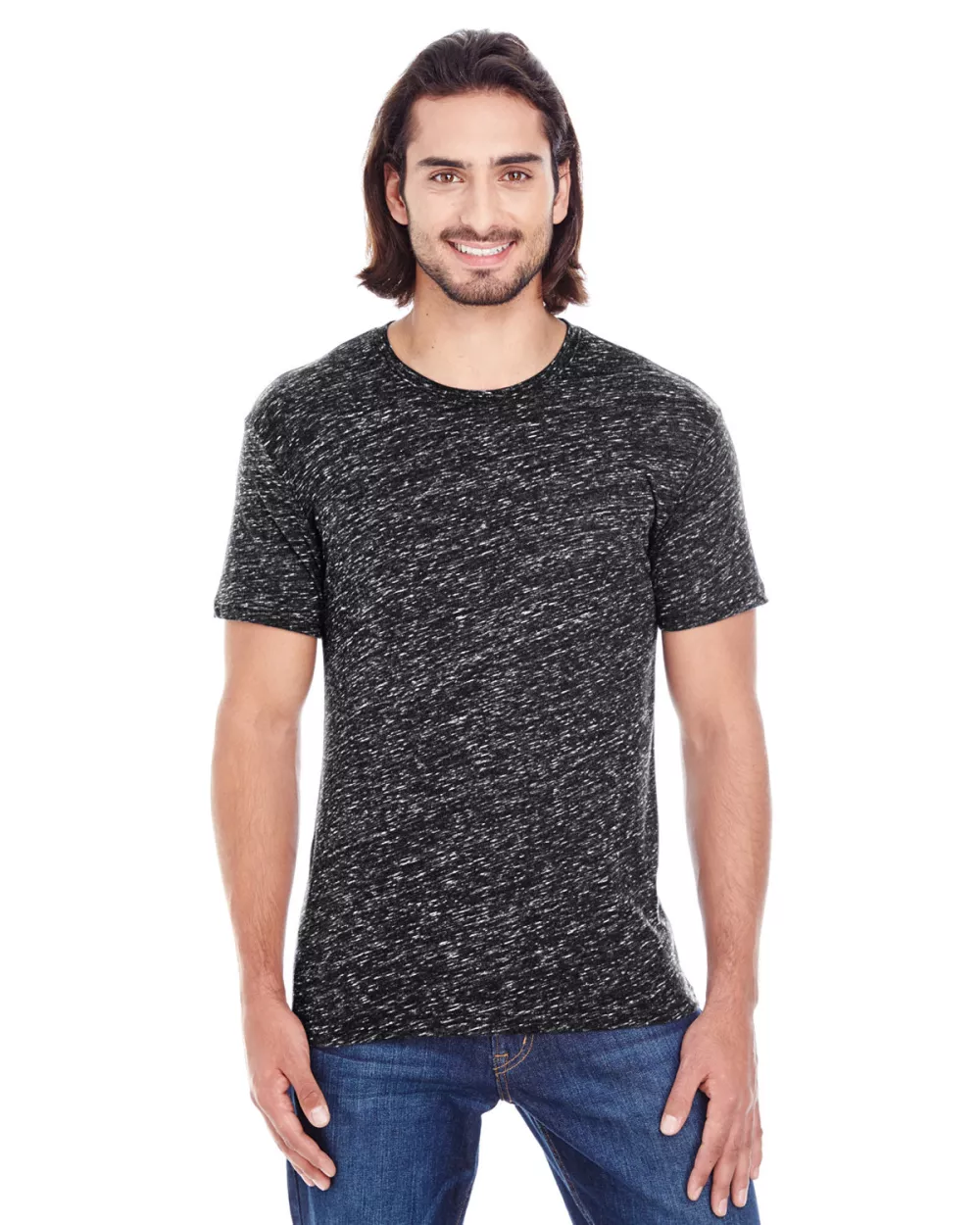 THREADFAST Men's Blizzard Jersey Short-Sleeve T-Shirt