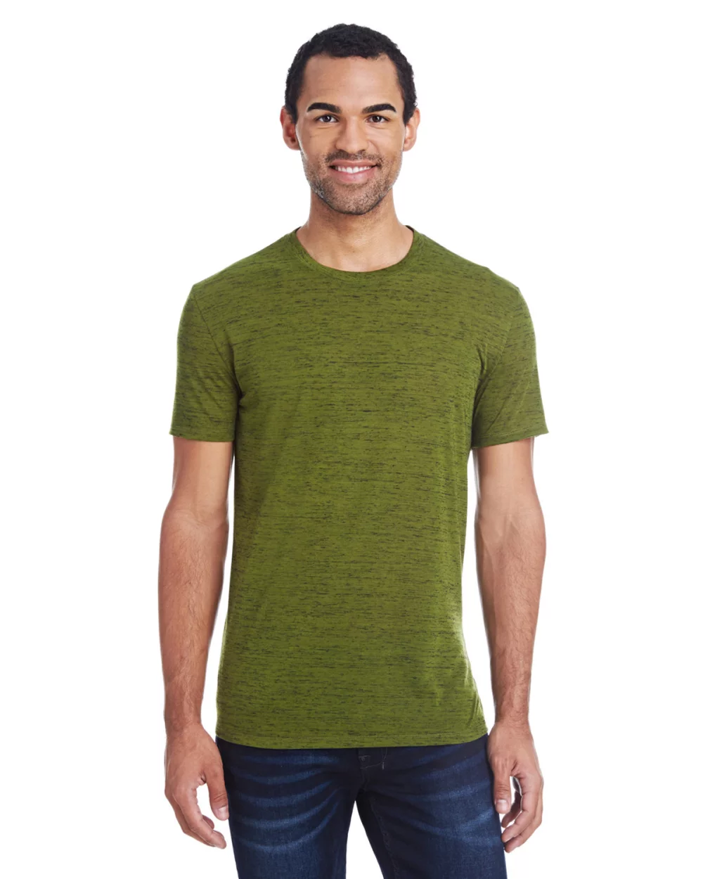 T-shirt à manches courtes en jersey Blizzard pour homme de THREADFAST