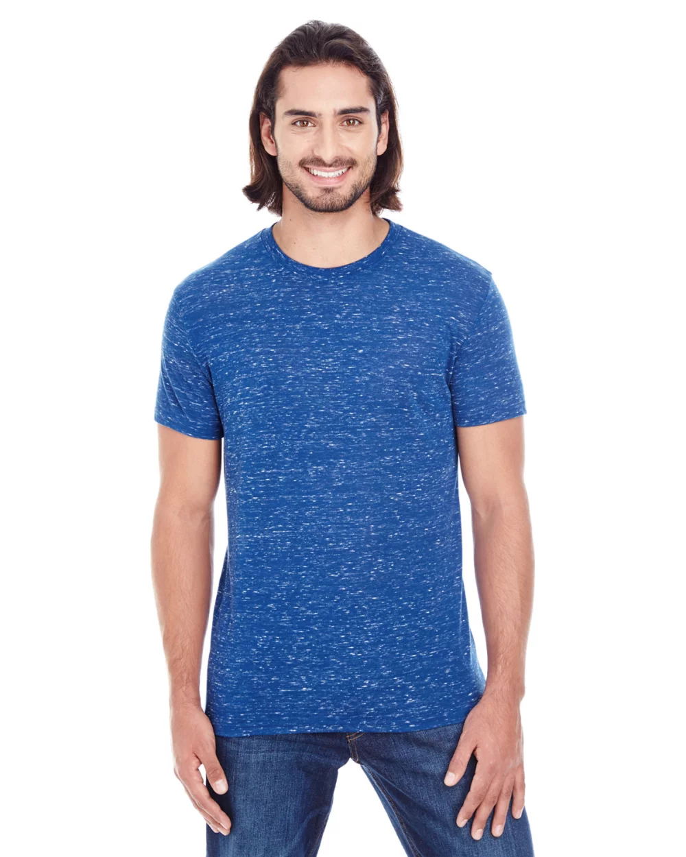 THREADFAST Men's Blizzard Jersey Short-Sleeve T-Shirt