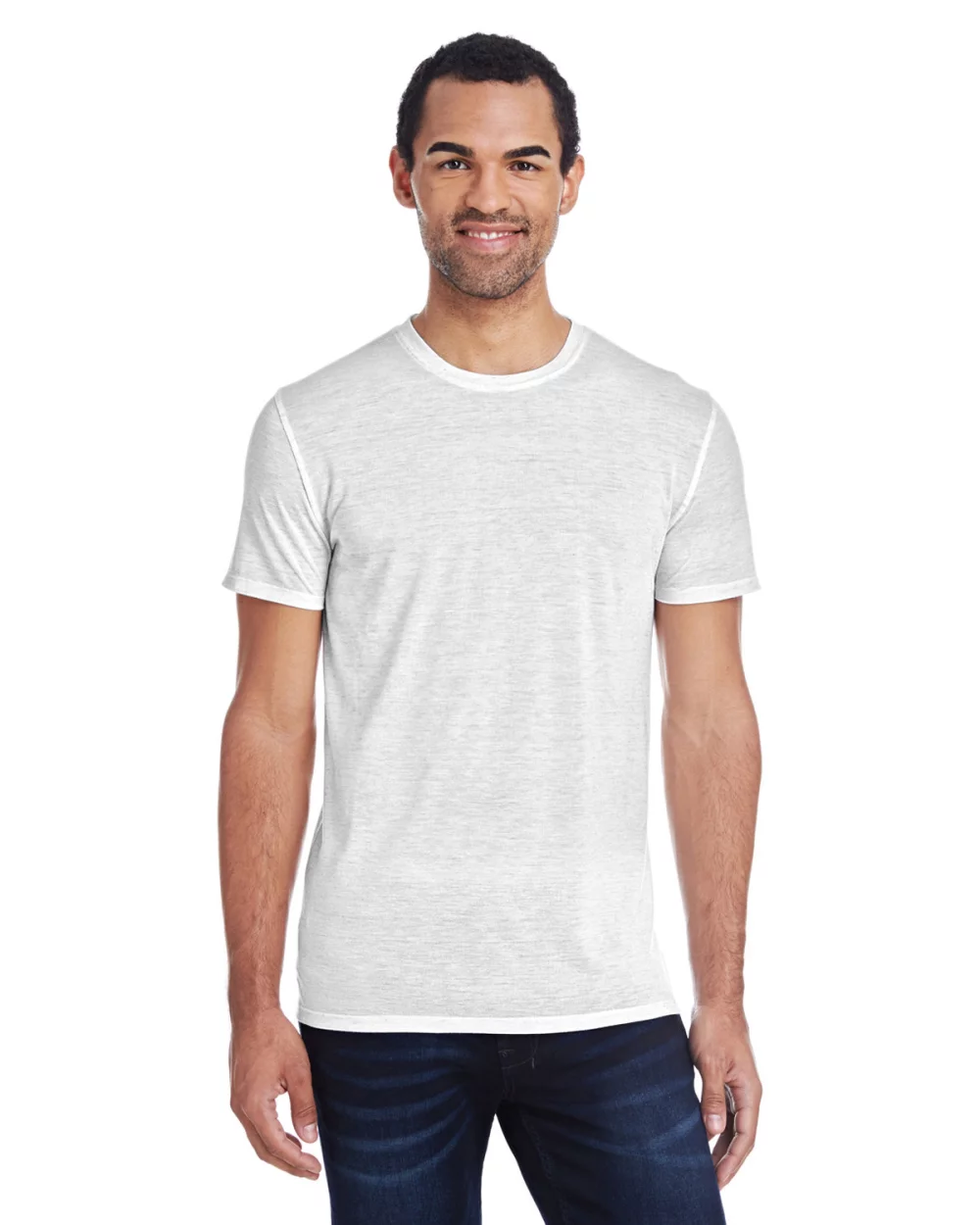 T-shirt à manches courtes en jersey Blizzard pour homme de THREADFAST