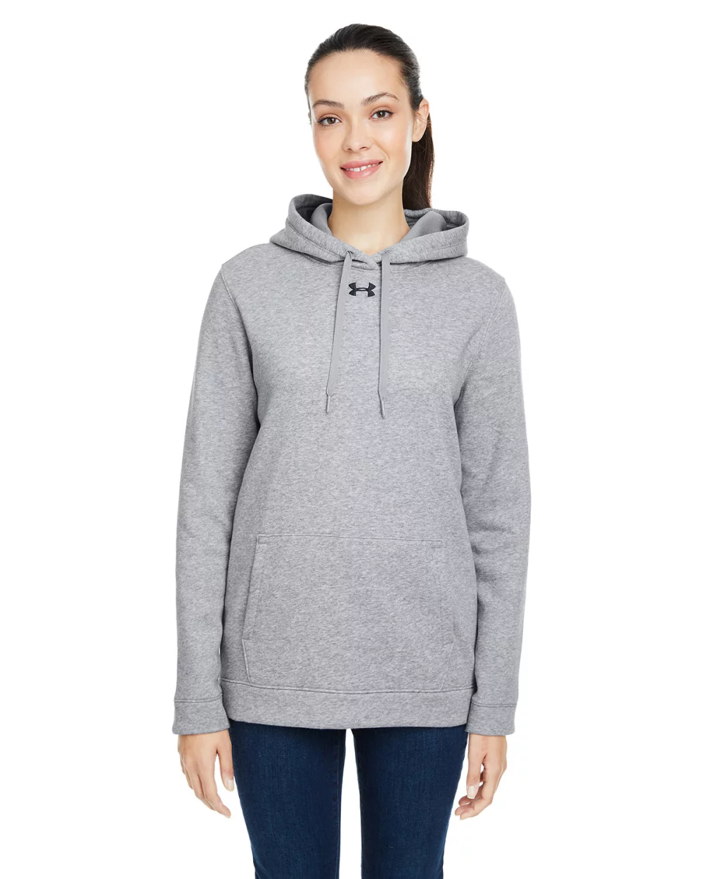 UNDER ARMOUR Ladies' Hustle Pullover Hooded Sweatshirt