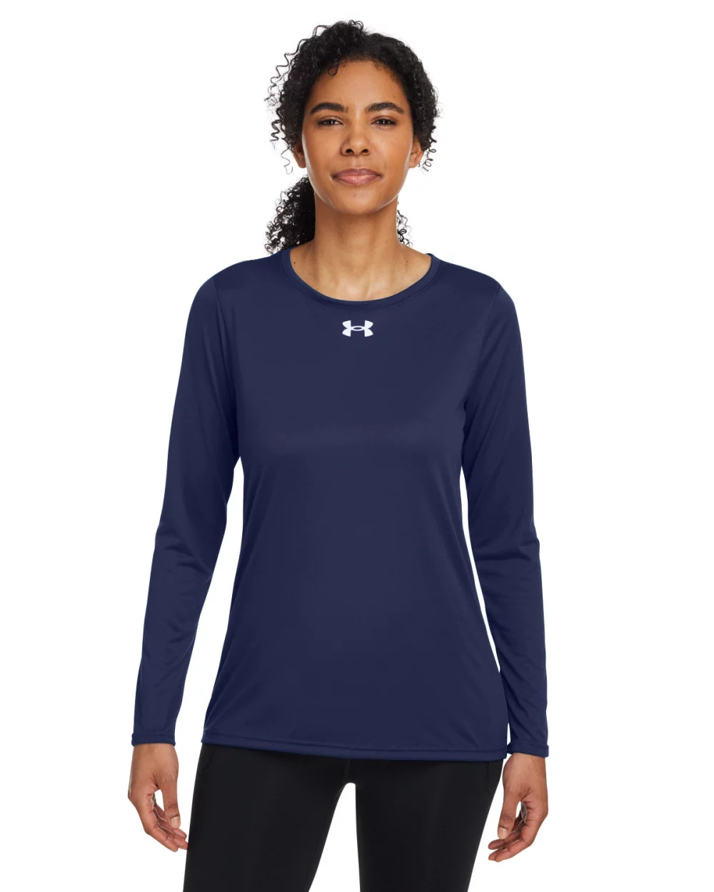 T-shirt à manches longues pour dames de l'équipe UNDER ARMOUR