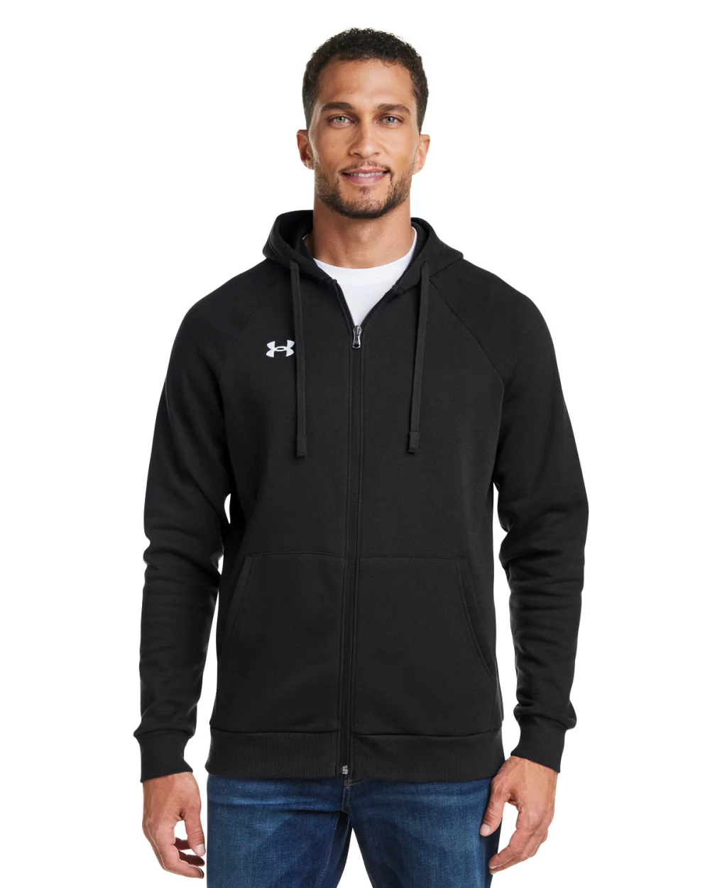 UNDER ARMOUR Men's Rival Fleece Full-Zip