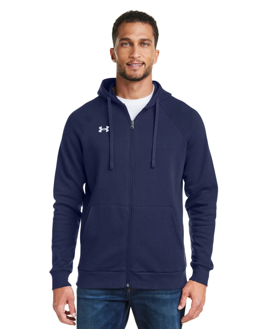 UNDER ARMOUR Men's Rival Fleece Full-Zip