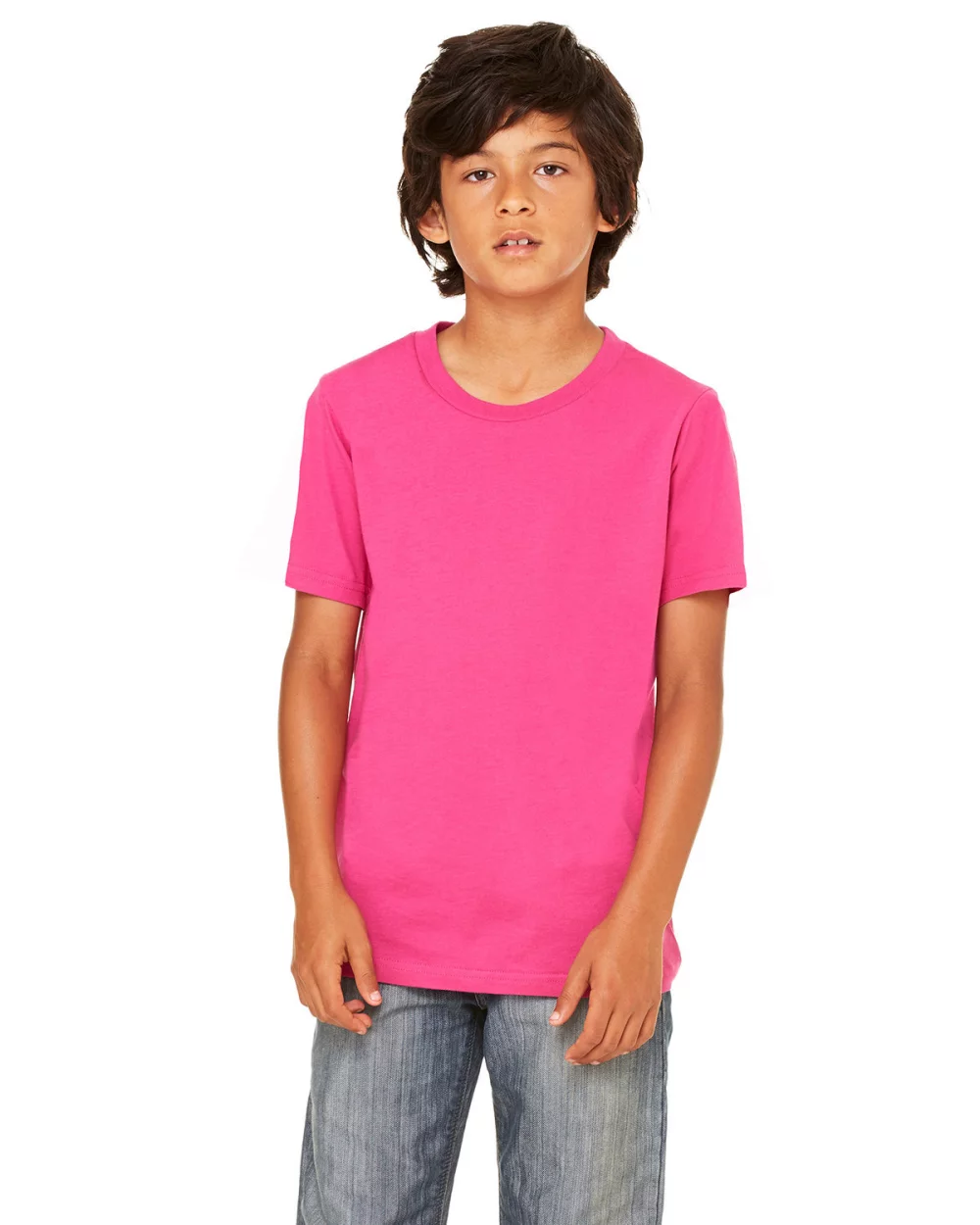 T-shirt en jersey pour jeunes de la marque BELLA+CANVAS