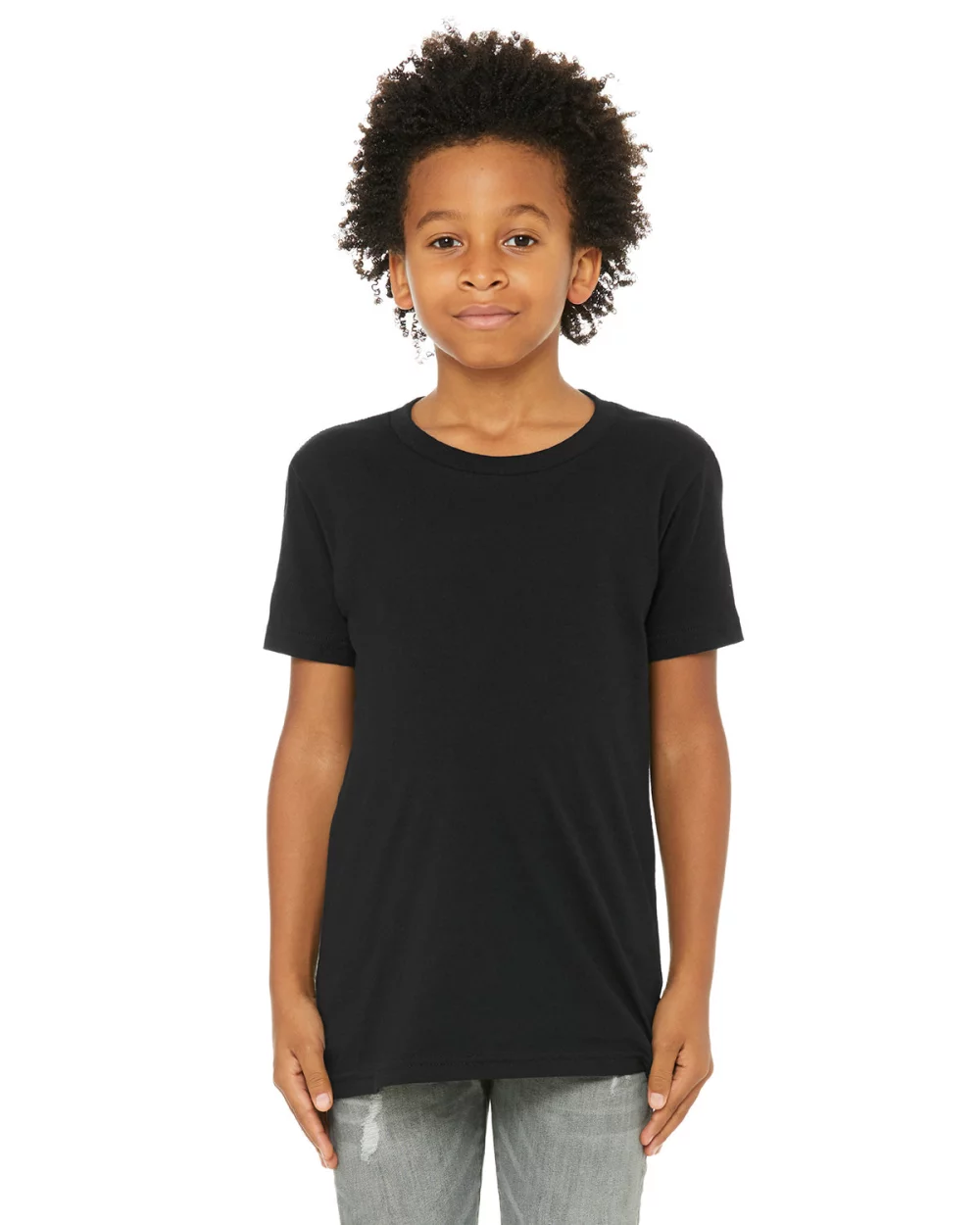 T-shirt en jersey pour jeunes de la marque BELLA+CANVAS