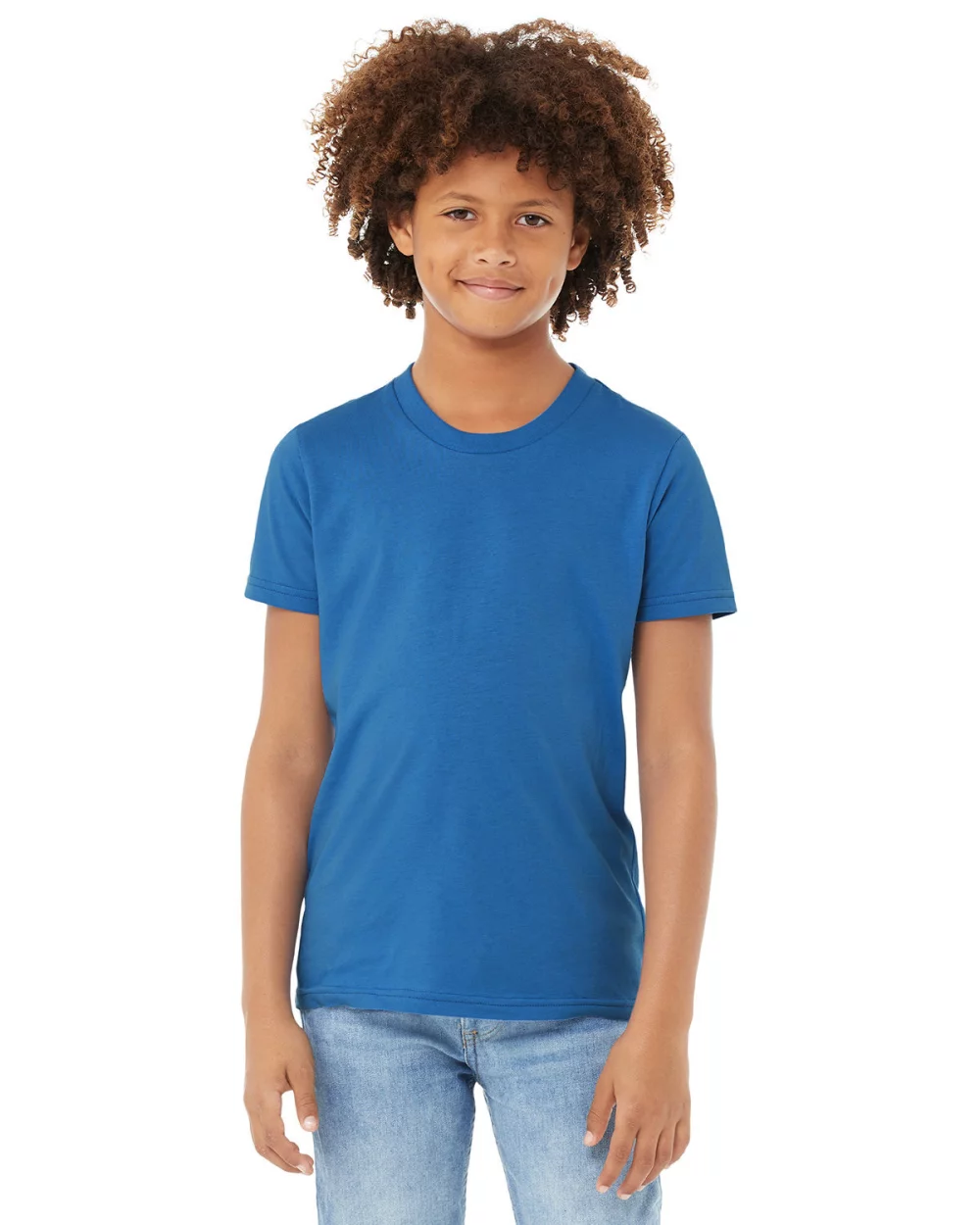 T-shirt en jersey pour jeunes de la marque BELLA+CANVAS