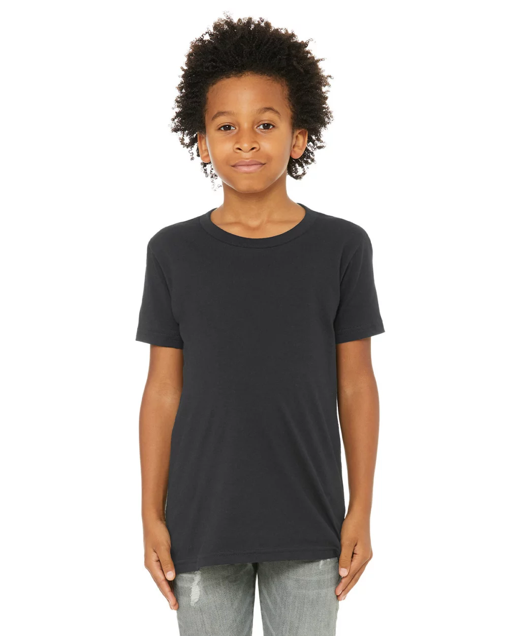 T-shirt en jersey pour jeunes de la marque BELLA+CANVAS