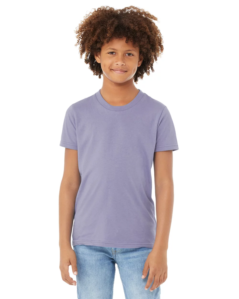 T-shirt en jersey pour jeunes de la marque BELLA+CANVAS