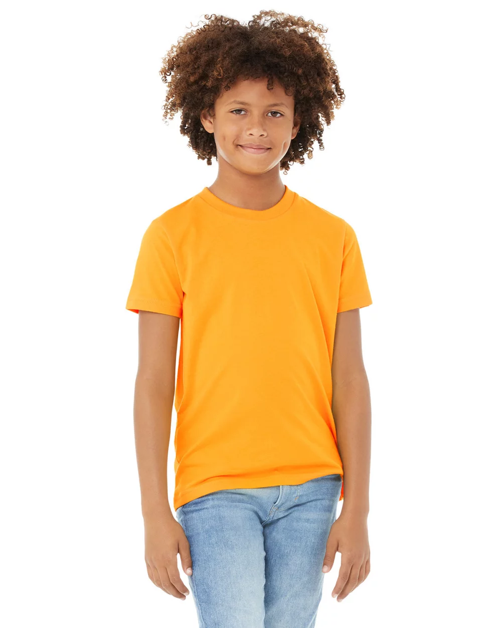 T-shirt en jersey pour jeunes de la marque BELLA+CANVAS