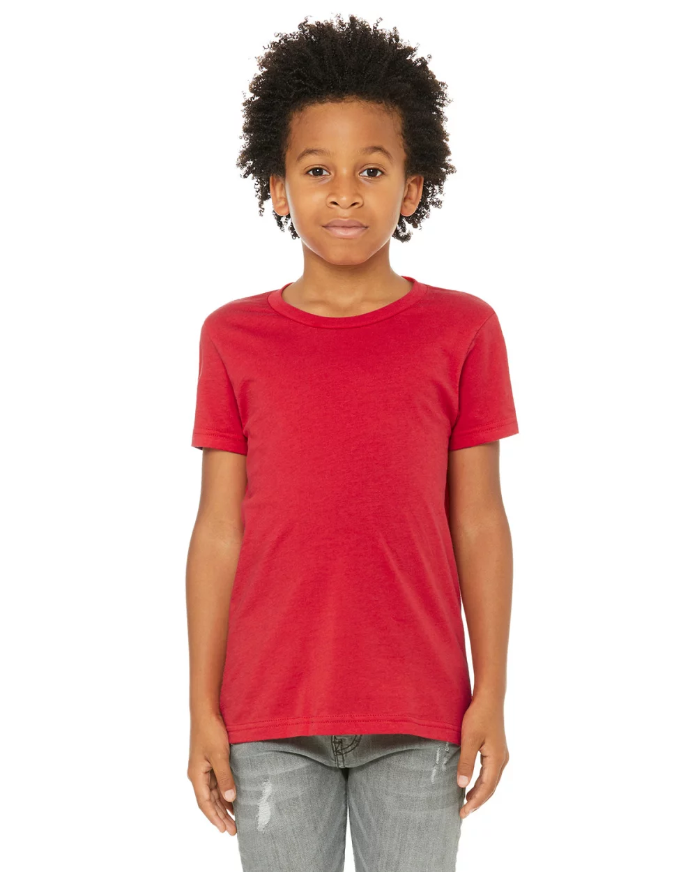 T-shirt en jersey pour jeunes de la marque BELLA+CANVAS