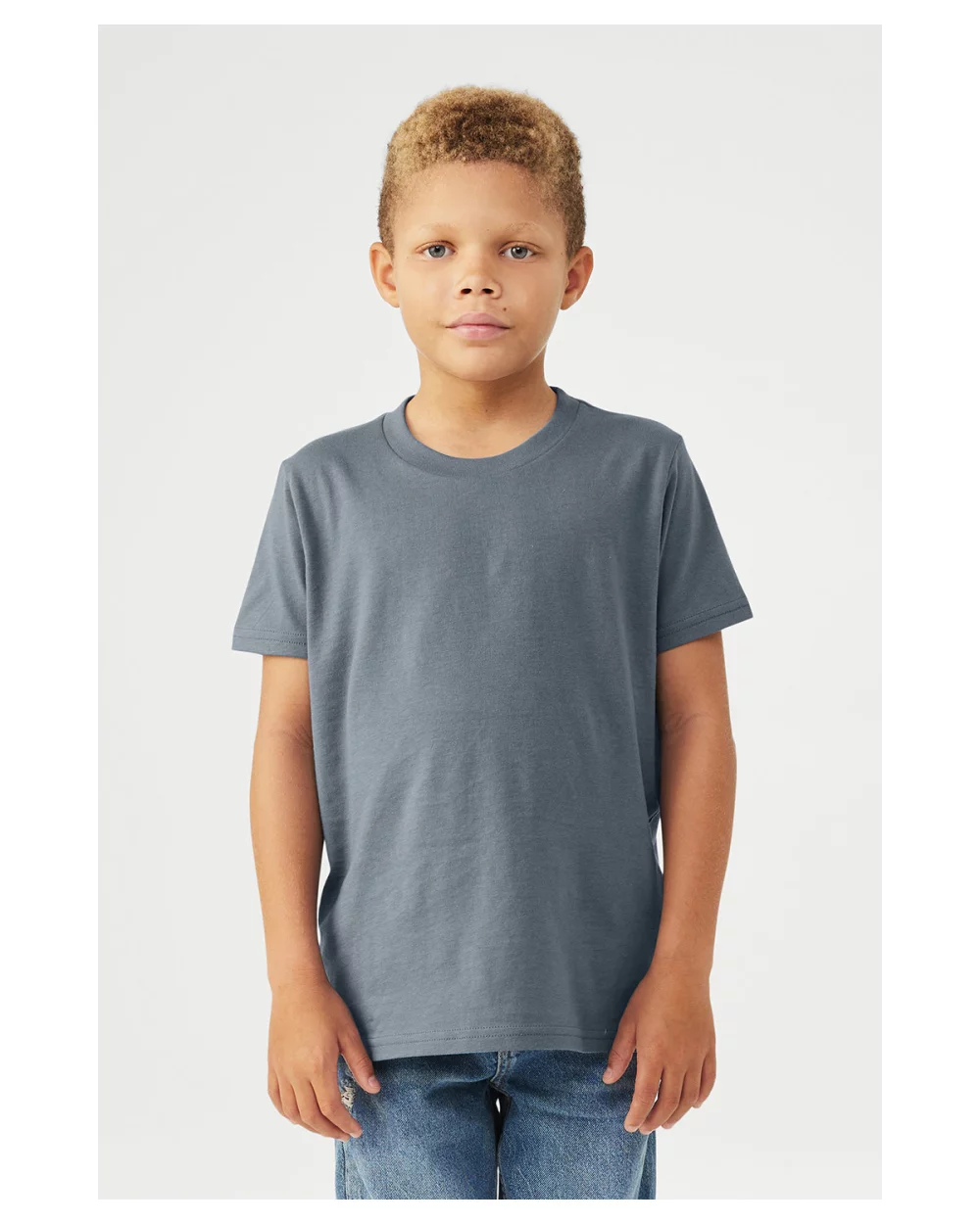 T-shirt en jersey pour jeunes de la marque BELLA+CANVAS
