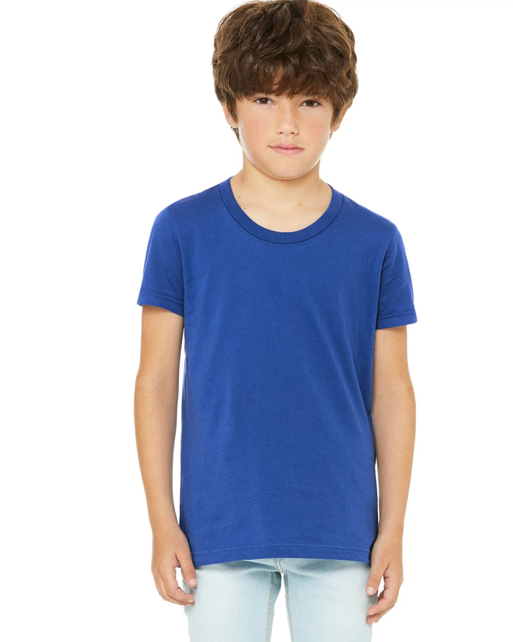 T-shirt en jersey pour jeunes de la marque BELLA+CANVAS