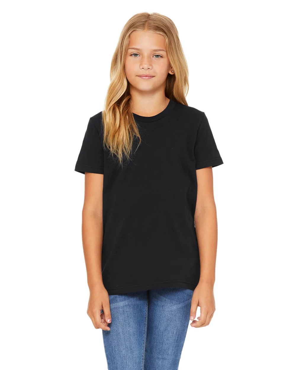 T-shirt en jersey pour jeunes de la marque BELLA+CANVAS
