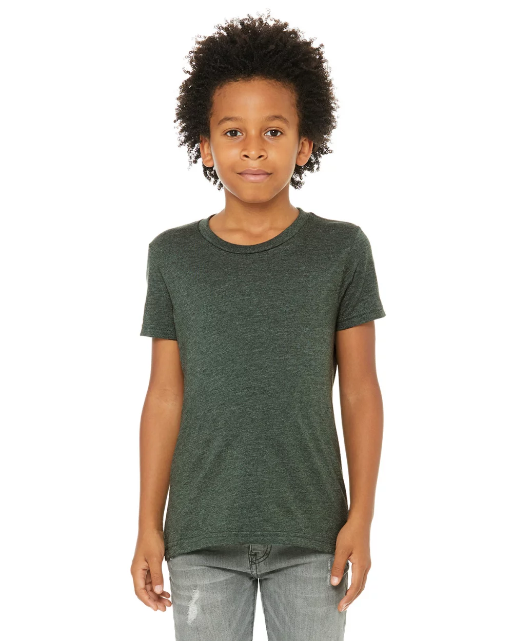 T-shirt en jersey CVC pour jeunes de BELLA+CANVAS