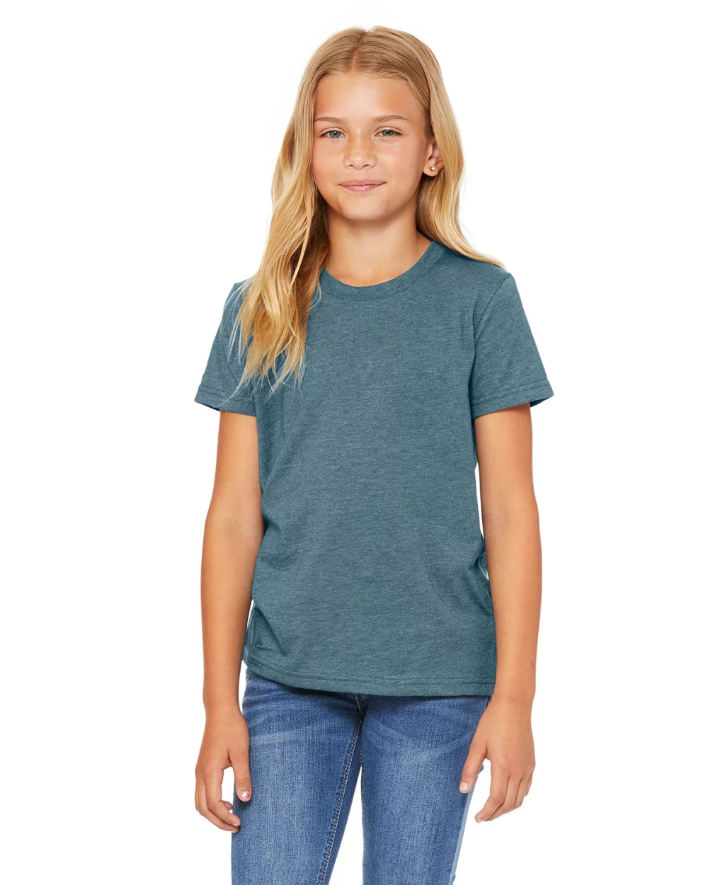 T-shirt en jersey CVC pour jeunes de BELLA+CANVAS