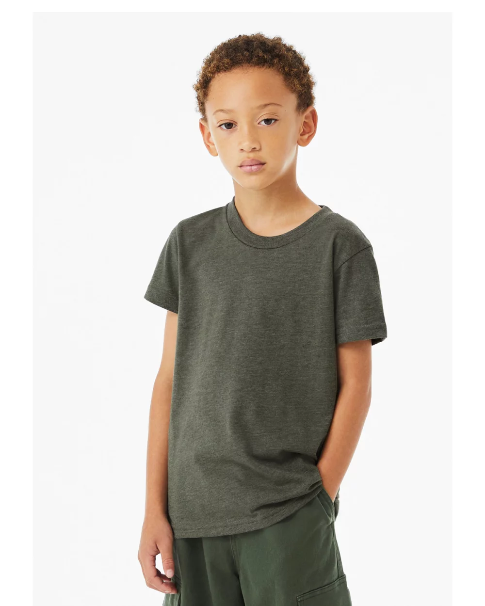 T-shirt en jersey CVC pour jeunes de BELLA+CANVAS