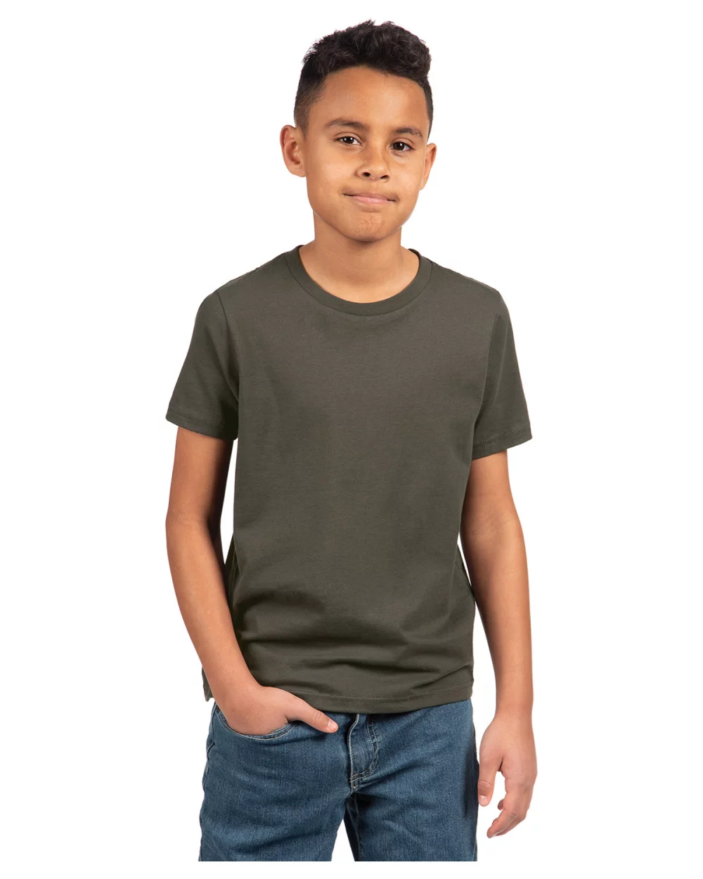 NEXT LEVEL APPAREL Youth Boys? Cotton Crew