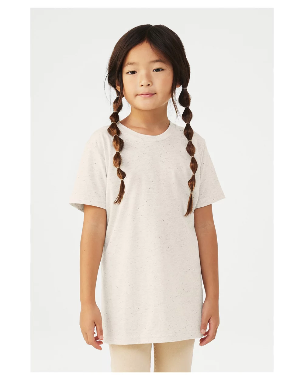 T-shirt à manches courtes pour jeunes en mélange triblend de BELLA+CANVAS