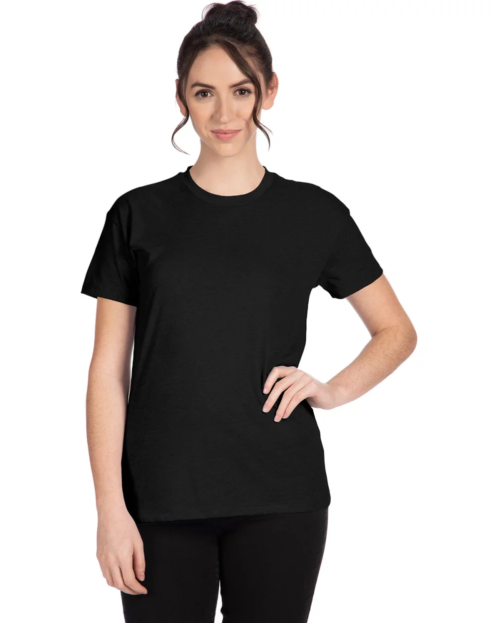 T-shirt décontracté en CVC pour femmes de NEXT LEVEL APPAREL