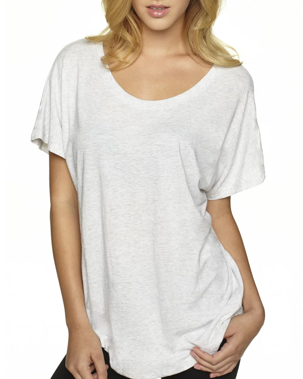 T-shirt dolman en mélange triblend pour femmes de NEXT LEVEL APPAREL