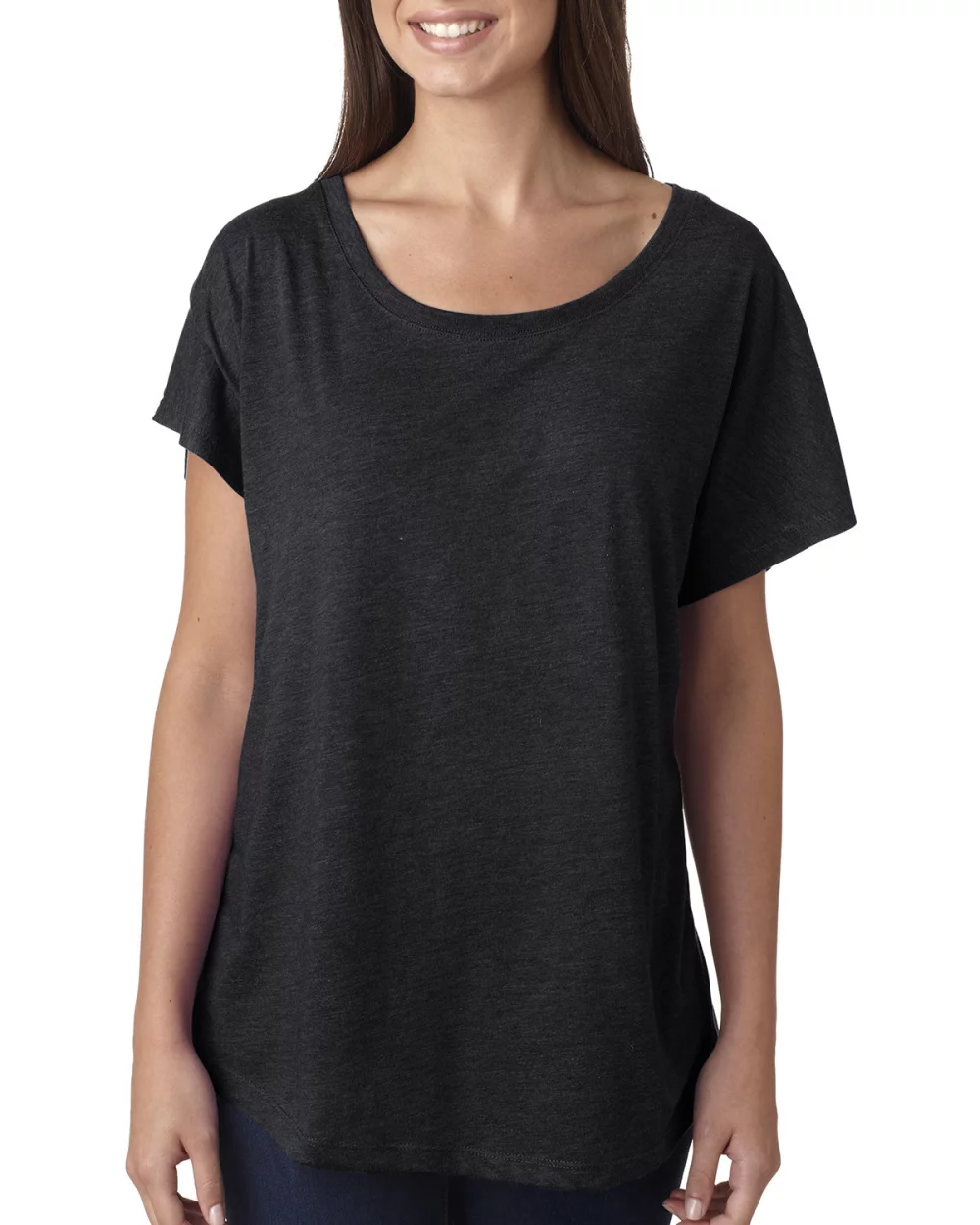 T-shirt dolman en mélange triblend pour femmes de NEXT LEVEL APPAREL
