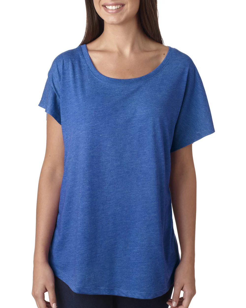 T-shirt dolman en mélange triblend pour femmes de NEXT LEVEL APPAREL