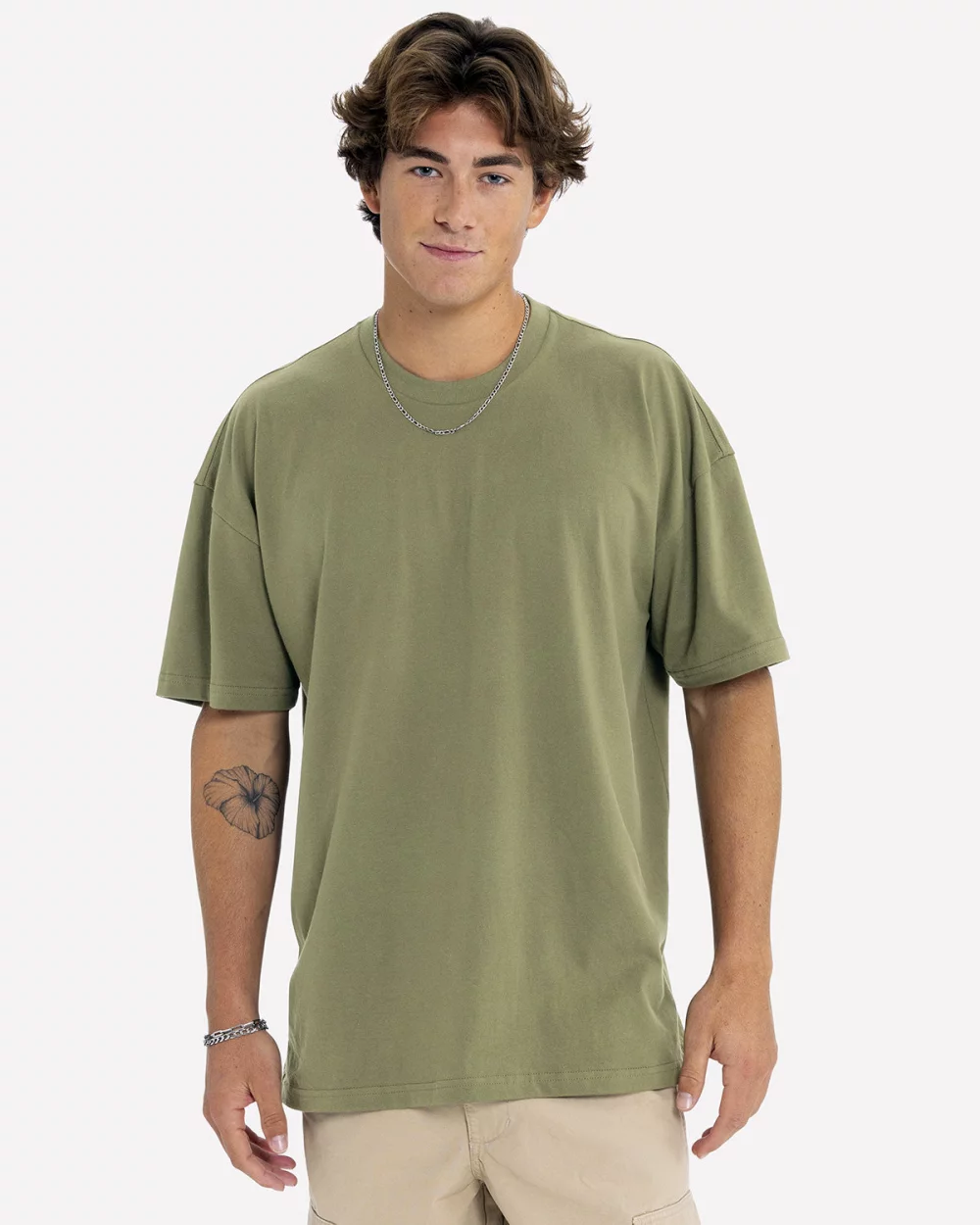 T-shirt unisexe de poids lourd de NEXT LEVEL APPAREL