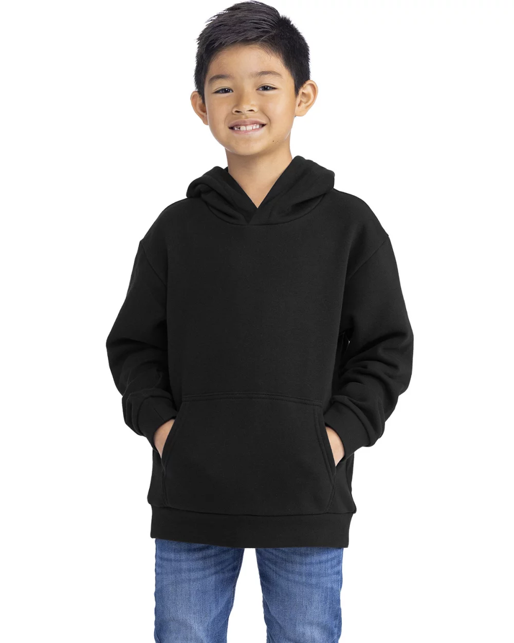 NEXT LEVEL APPAREL Youth Fleece Pullover Hooded Sweatshirt
