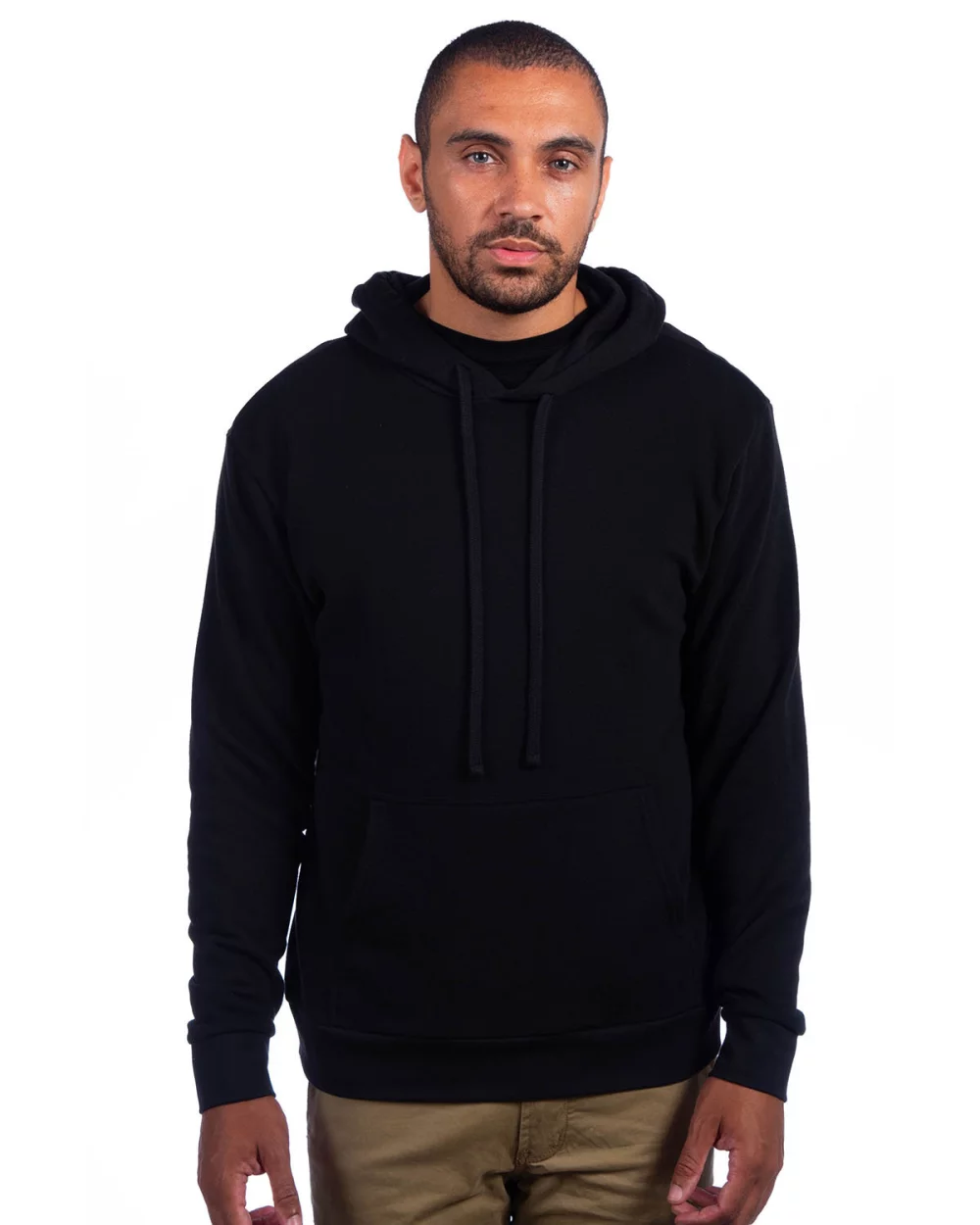 NEXT LEVEL APPAREL Adult Sueded French Terry Pullover Sweatshirt