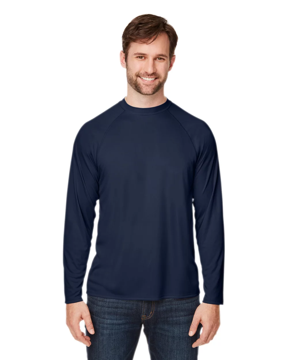 T-shirt raglan unisexe CORE 365 Ultra UVP™ Marina